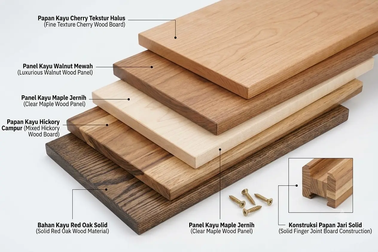 Kayu solid